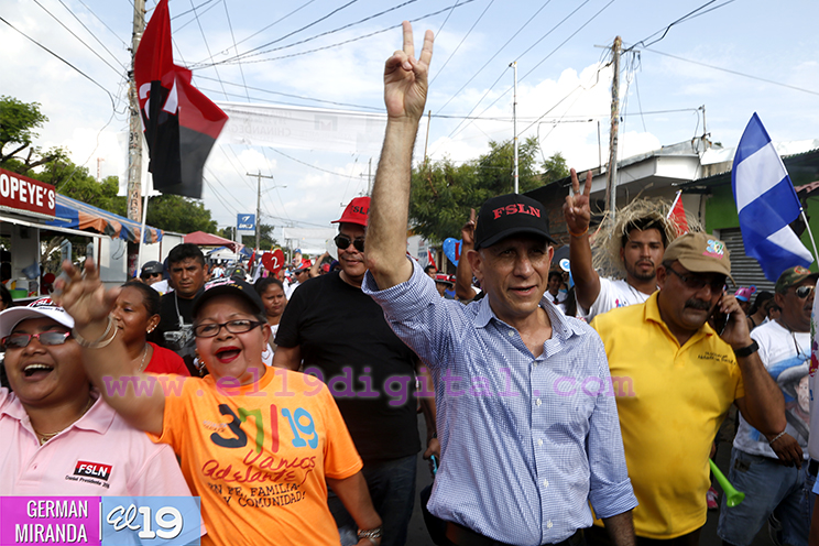 Chinandega camina en alegría por un nuevo triunfo del Pueblo-Presidente
