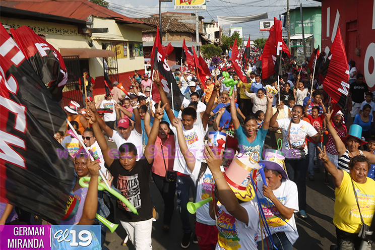 Chinandega camina en alegría por un nuevo triunfo del Pueblo-Presidente