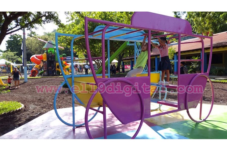 Xiloá ya cuenta con nueva área de juegos infantiles