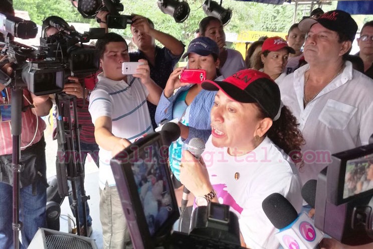 Se agitan las banderas de la Paz y la Alegría en San Rafael del Sur en respaldo a Daniel y Rosario