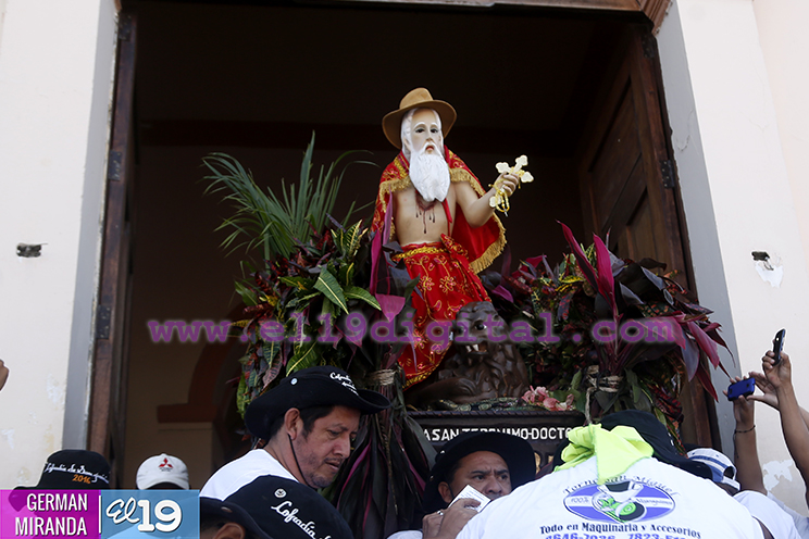 Bailes para honrar a San Jerónimo
