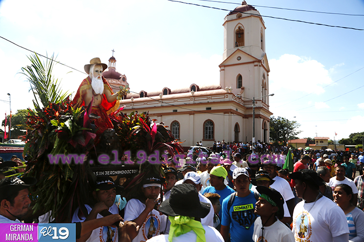 Bailes para honrar a San Jerónimo