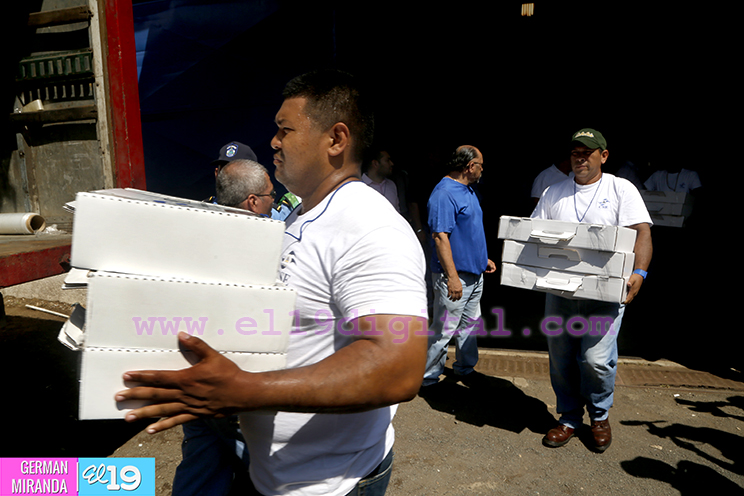 Comienza traslado de valijas electorales en los municipios de Managua