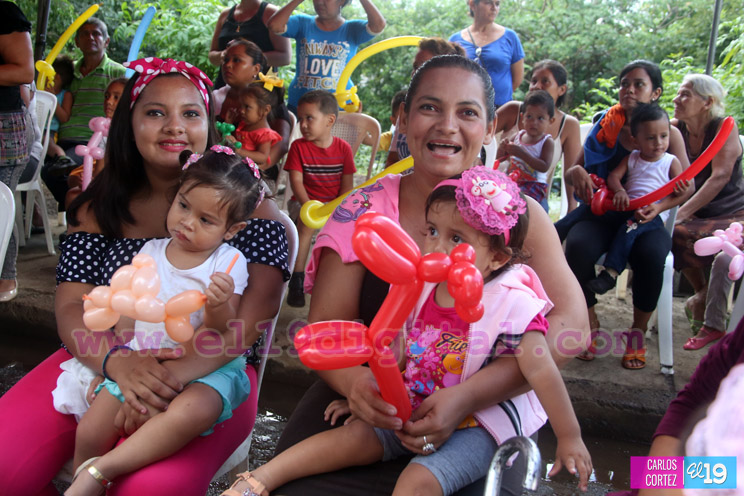 Niños del barrio Eduardo Flores disfrutan de su nuevo espacio de recreación