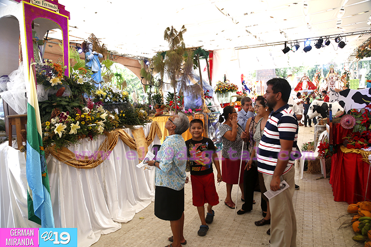 Exposición de Nuestros Santos Patronos se vive en el corazón del pueblo nicaragüense