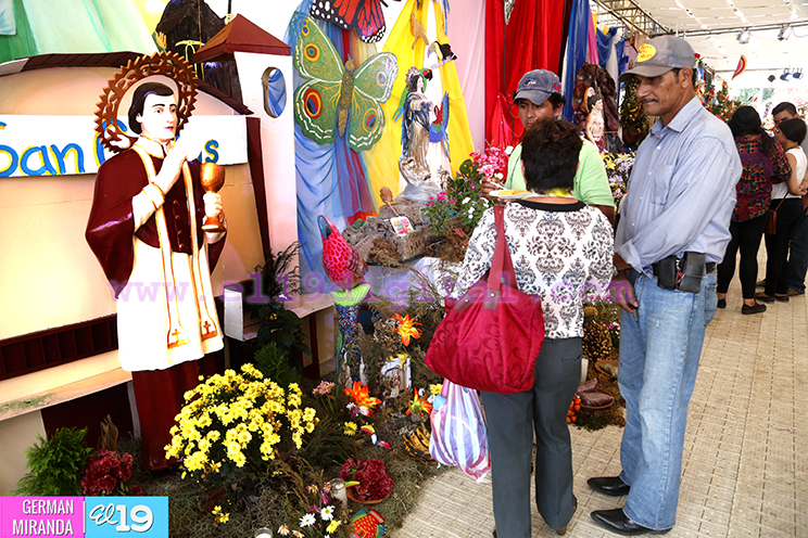Exposición de Nuestros Santos Patronos se vive en el corazón del pueblo nicaragüense