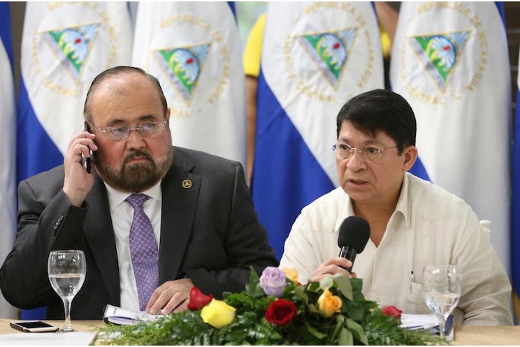 Autoridades nicaragüenses se reúnen con invitados y expertos electorales