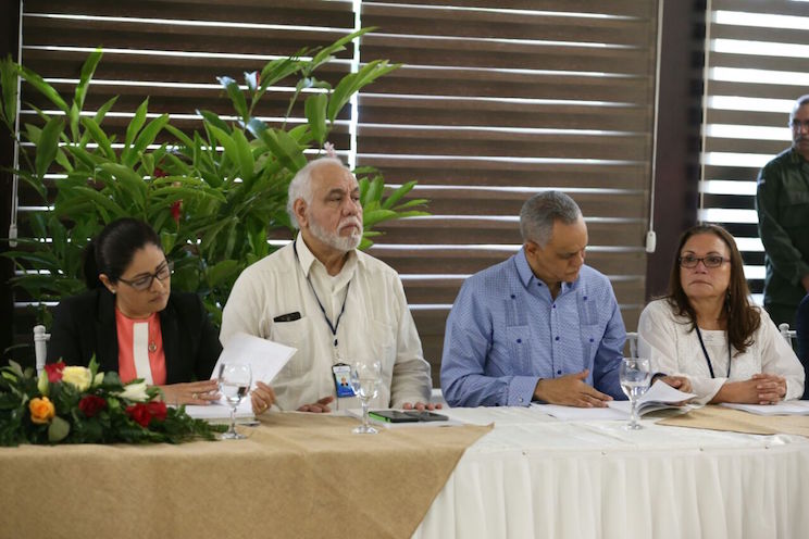 Autoridades nicaragüenses se reúnen con invitados y expertos electorales