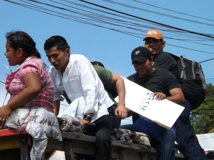 Material electoral es trasladado a los Centros de Votación