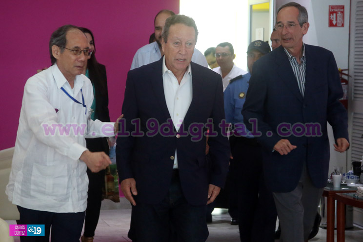 Ex Presidentes guatemaltecos Álvaro Colom y Vinicio Cerezo destacan proceso electoral participativo y democrático de Nicaragua
