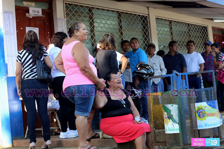 Fiesta electoral con buen desarrollo en el departamento de Masaya