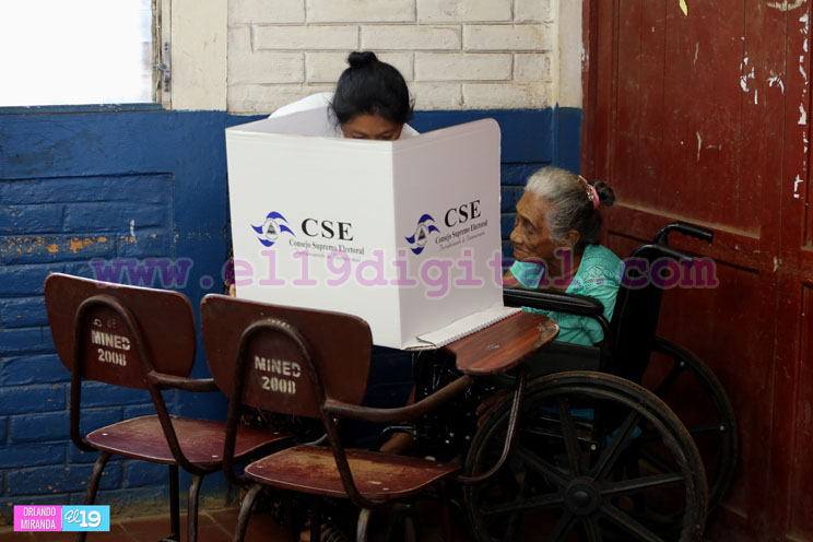 Fiesta electoral con buen desarrollo en el departamento de Masaya