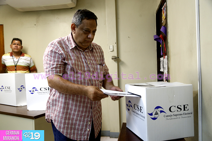 Pobladores del distrito III ejercen su derecho al voto en paz y tranquilidad