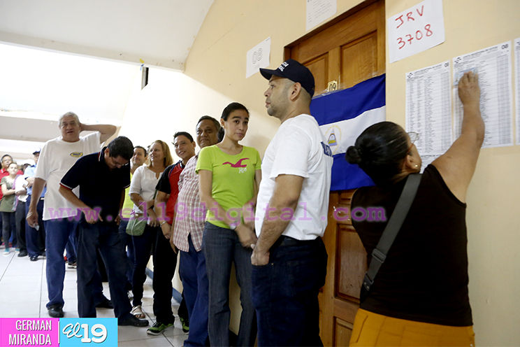Pobladores del distrito III ejercen su derecho al voto en paz y tranquilidad