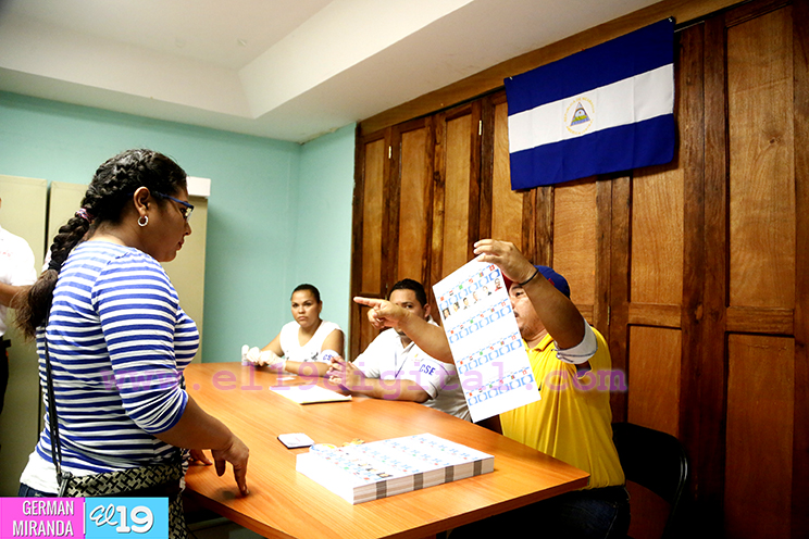 Pobladores del distrito III ejercen su derecho al voto en paz y tranquilidad