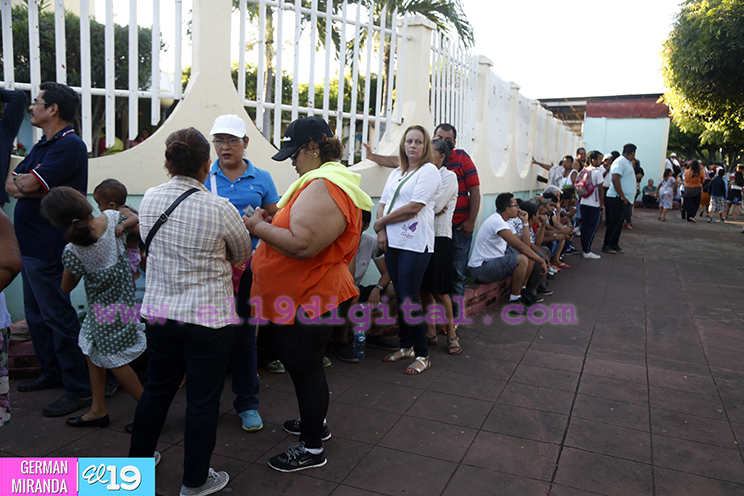 Pobladores del distrito III ejercen su derecho al voto en paz y tranquilidad