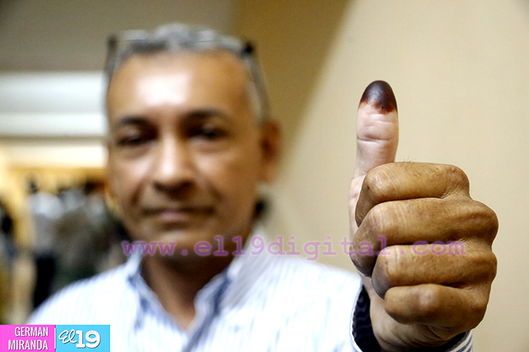 Pobladores del distrito III ejercen su derecho al voto en paz y tranquilidad