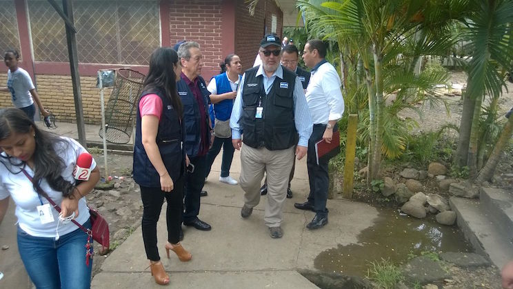 Comisión internacional visita el Diamante de las Segovias para conocer avances del proceso electoral