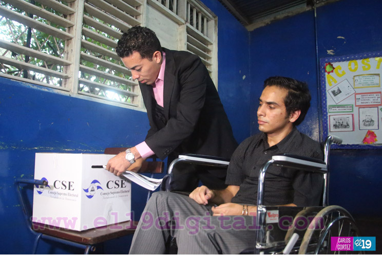 César Abraham Marenco: es bueno que el joven ejerza su derecho al voto dando el ejemplo