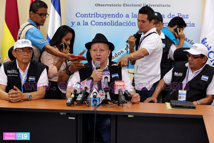 Observatorio Electoral Universitario ratifica que población protagonizó gran jornada cívica