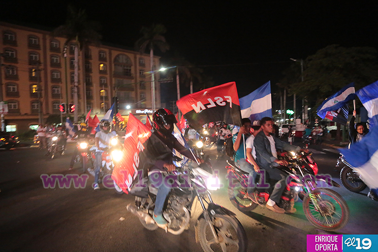 Tiempo de Victorias! Pueblo-Presidente celebra triunfo con el Frente Sandinista (+FOTOS)