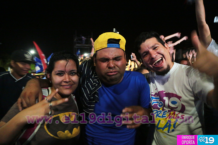 Tiempo de Victorias! Pueblo-Presidente celebra triunfo con el Frente Sandinista (+FOTOS)