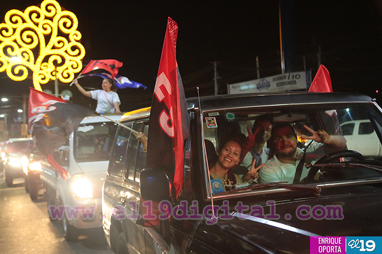 Tiempo de Victorias! Pueblo-Presidente celebra triunfo con el Frente Sandinista (+FOTOS)