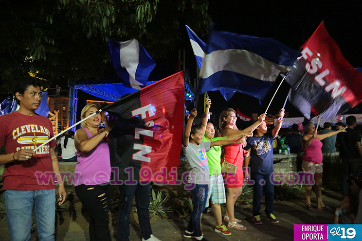 Tiempo de Victorias! Pueblo-Presidente celebra triunfo con el Frente Sandinista (+FOTOS)