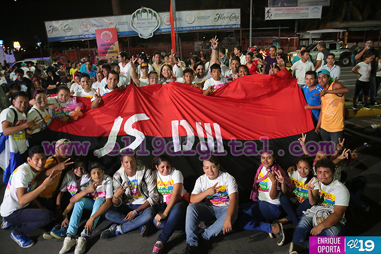Tiempo de Victorias! Pueblo-Presidente celebra triunfo con el Frente Sandinista (+FOTOS)