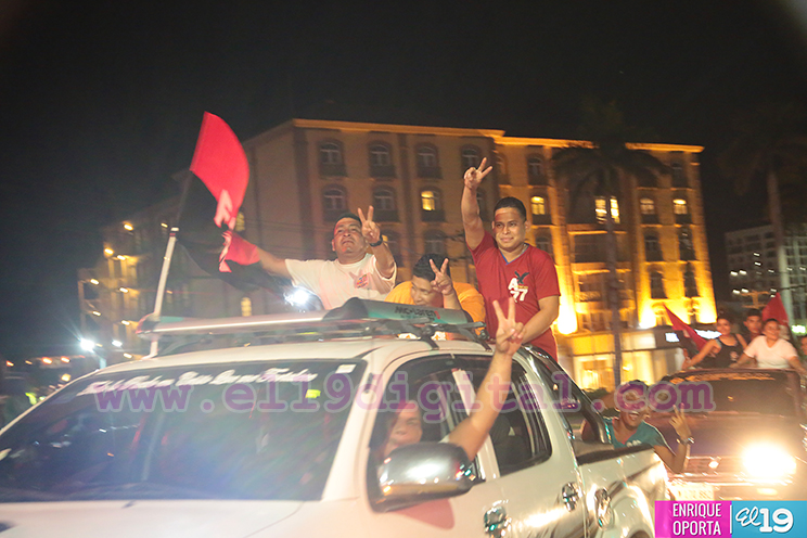 Tiempo de Victorias! Pueblo-Presidente celebra triunfo con el Frente Sandinista (+FOTOS)