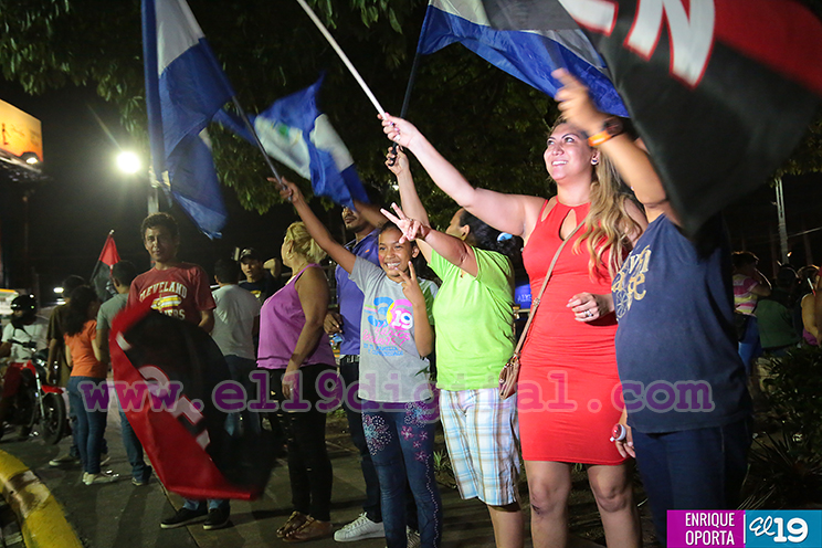 Tiempo de Victorias! Pueblo-Presidente celebra triunfo con el Frente Sandinista (+FOTOS)