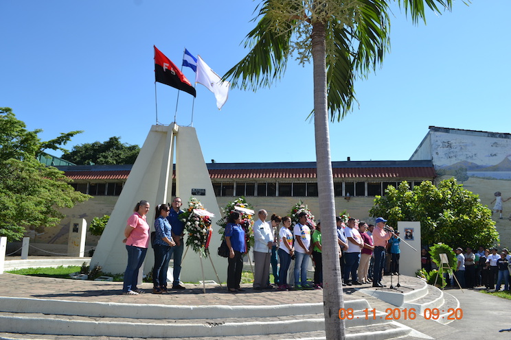 Conmemoran en León 40 años del tránsito a la Inmortalidad del Padre de la Revolución Popular Sandinista