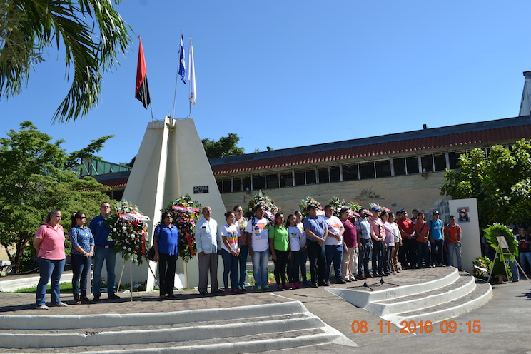 Conmemoran en León 40 años del tránsito a la Inmortalidad del Padre de la Revolución Popular Sandinista