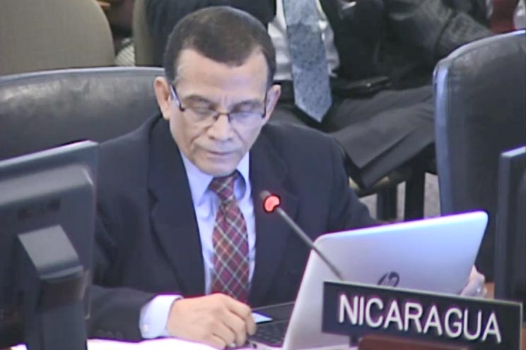 En sesión de la OEA, Venezuela y Bolivia felicitan a Nicaragua por comicios generales 2016