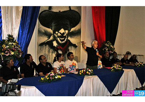Juventud Sandinista conmemora 35 Aniversario de la Toma del Palacio Nacional