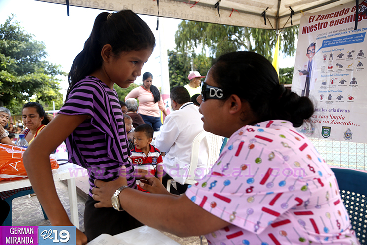 Clínicas móviles atienden a más familias en Managua