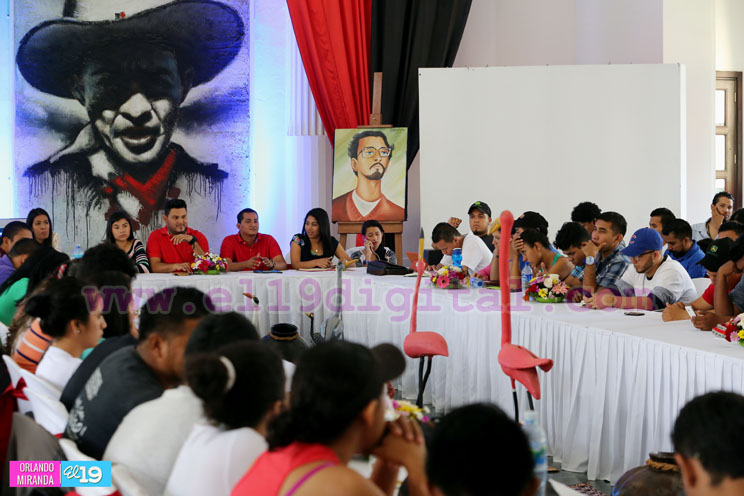 Consejo Nacional de Juventud rinde homenaje al Comandante Carlos Fonseca Amador