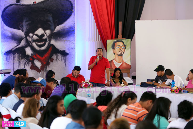 Consejo Nacional de Juventud rinde homenaje al Comandante Carlos Fonseca Amador