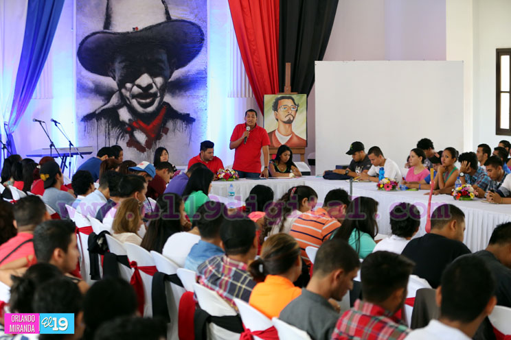 Consejo Nacional de Juventud rinde homenaje al Comandante Carlos Fonseca Amador