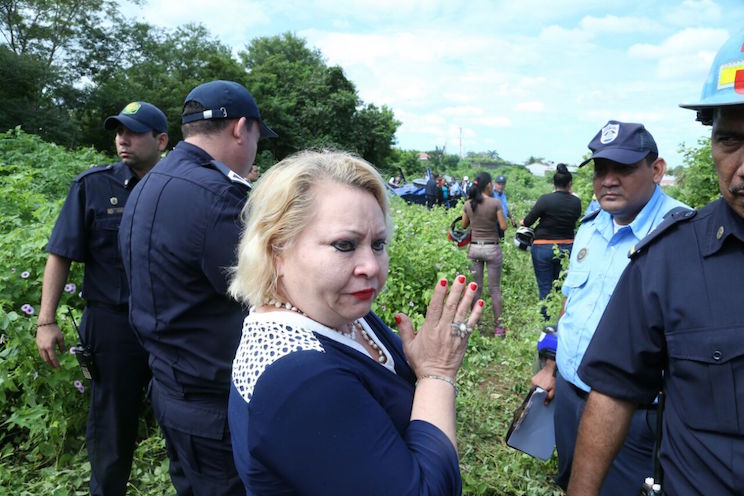 Helicóptero se ve forzado a aterrizar de emergencia en Managua 