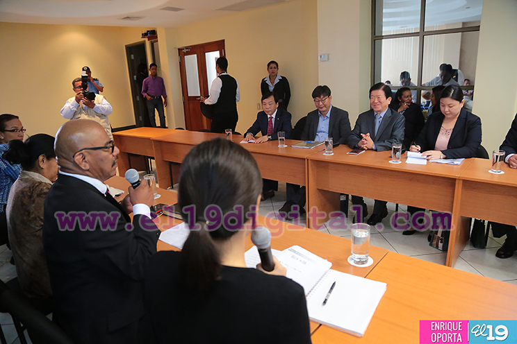 Vicepresidente de la Asamblea Nacional de Corea visita congreso nicaragüense