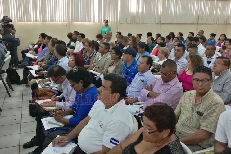 Delegados del MINED sostienen encuentro para afinar detalles de la matrícula escolar 2017