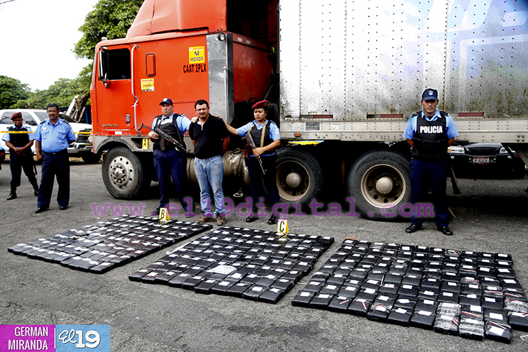 Policía Nacional ejecuta dos fuertes golpes contra el narcotráfico internacional
