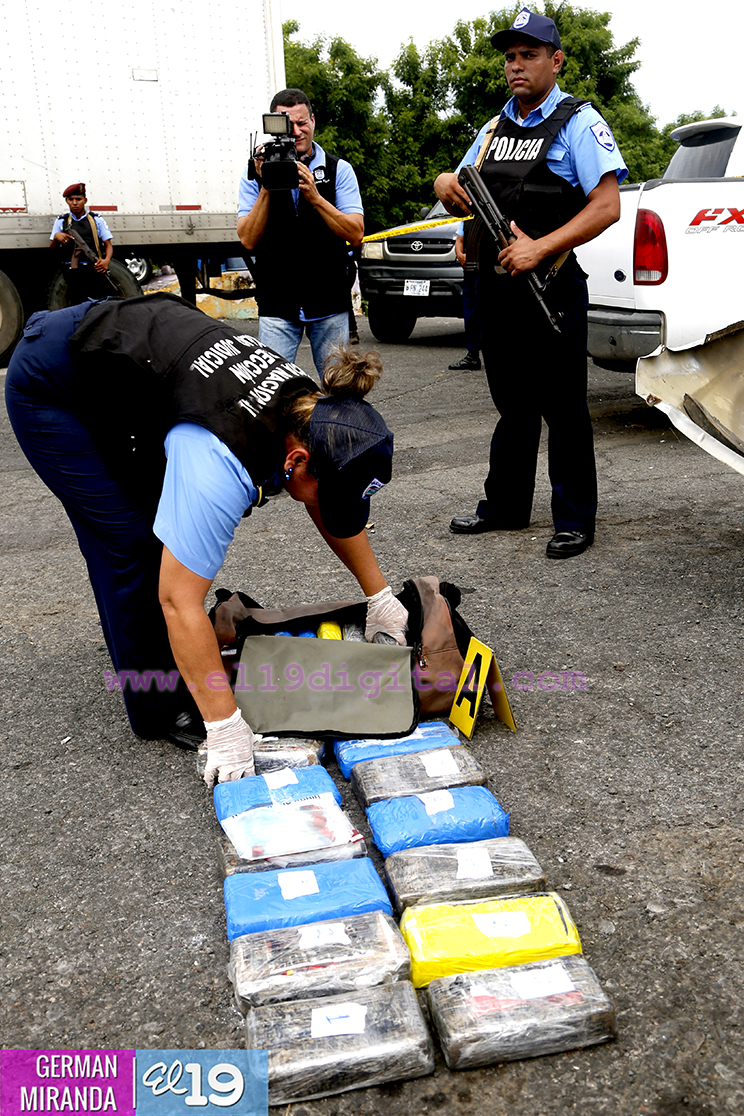 Policía Nacional ejecuta dos fuertes golpes contra el narcotráfico internacional