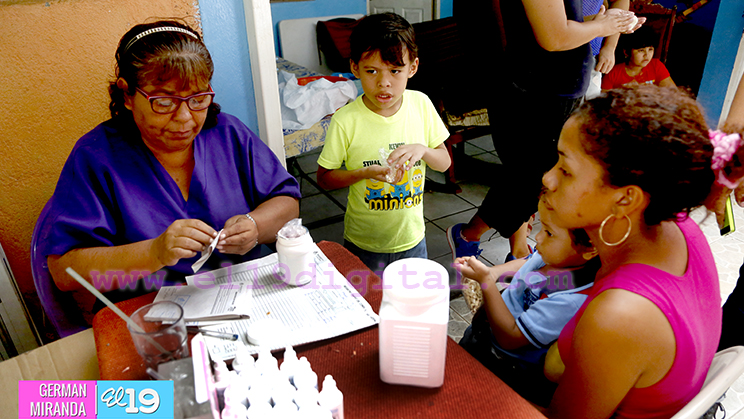 Pobladores del barrio Edgard Munguía celebran la alegría de vivir en paz