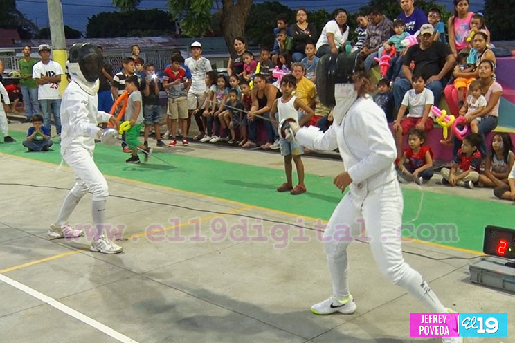 Ambiente festivo en parques de Managua celebrando los Tiempos de Victorias