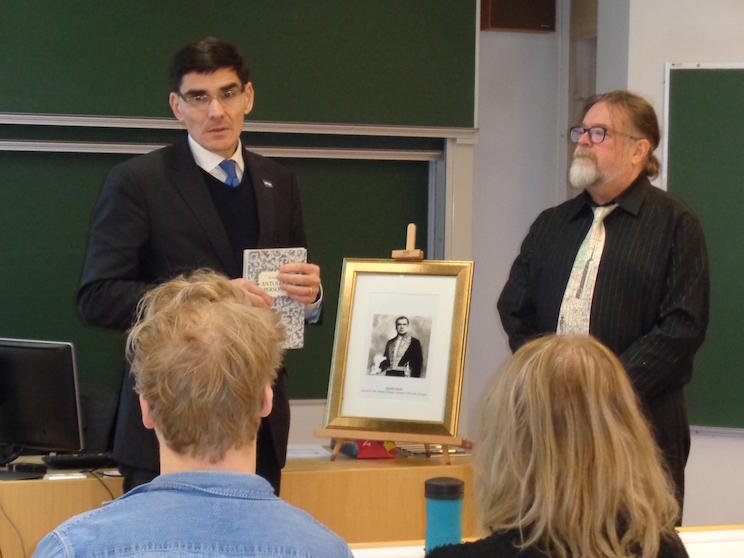 La Universidad de Jyväskylä, en Finlandia, rinde homenaje a Rubén Darío