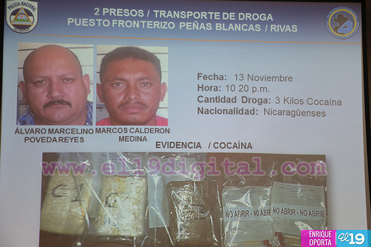 Más de 400 kilos de cocaína incautados en una semana