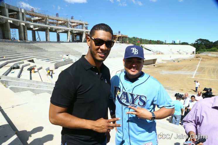 Big leaguers nicas felicitan a Gobierno Sandinista por materializar sueño de un nuevo Estadio Nacional de Béisbol