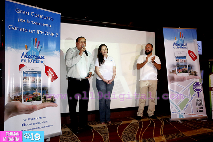 Celebran lanzamiento oficial de la aplicación virtual ‘Nicaragua en tu mano’